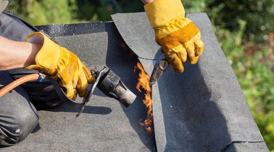 Professional gutter cleaning in West Point, TX